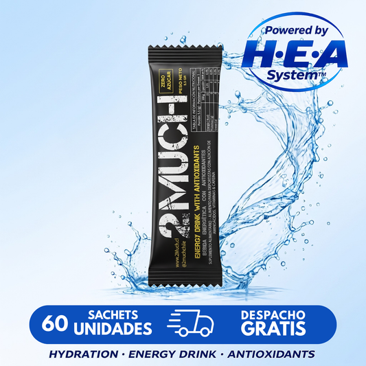 2MUCH Powered by HEA System (60 Unidades) – Protección y Energía Continua