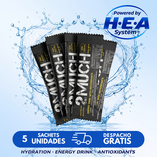 2MUCH Powered by HEA System (5 Unidades) – Semana Laboral